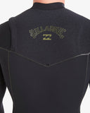 Billabong Furnace Natural 4/3mm Chest Zip Black