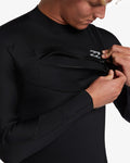 Billabong Foil 4/3mm Chest Zip Black