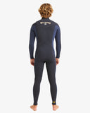 Billabong Absolute Natural 4/3mm Chest Zip Dark Navy