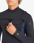 Billabong Absolute Natural 4/3mm Chest Zip Dark Navy