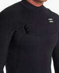 Billabong Revolution Natural 4/3mm Chest Zip Black
