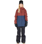 DC Women's Cruiser Jacket Dark Burgundy / Navy