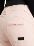 Roxy Women's Rising High Pants Pink Salt