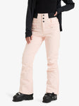 Roxy Women's Rising High Pants Pink Salt