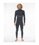 Rip Curl E Bomb E6 4/3mm Zip Free Charcoal
