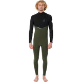 Rip Curl E Bomb E6 4/3mm Zip Free Olive