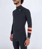 Fato de Surf Hurley Plus 4/3 Chest Zip Black