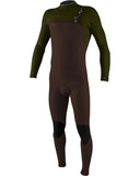 O'Neill Hyperfreak 4/3+ Chest Zip Arabica/Ranger