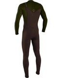 O'Neill Hyperfreak 4/3+ Chest Zip Arabica/Ranger