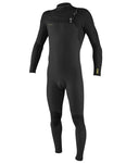 O'Neill Hyperfreak 5/4+ Chest Zip Raven/Black