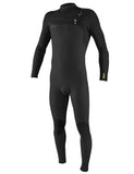 O'Neill Hyperfreak 5/4+ Chest Zip Raven/Black