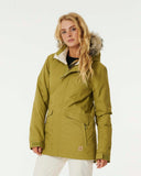 Rip Curl Women's Rider Parker Jacket Khaki