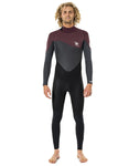 Rip Curl Omega 4/3 Back Zip Maroon