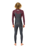 Rip Curl Dawn Patrol E5 4/3mm Chest Zip Wine