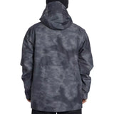 DC Snow Jacket Basis Print Overspray Cloud Grey
