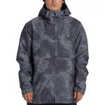 DC Snow Jacket Basis Print Overspray Cloud Grey