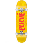 Skate Completo Cliché Banco Yellow