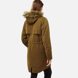 O'Neill Women's Relaxed Parka Dark Olive