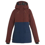 DC Women's Cruiser Jacket Dark Burgundy / Navy